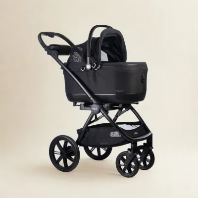 Tavo Pets Maeve iso6X Travel System - Lemmikkirattaat, Onyx / Roscoe Trek Chocolate, kuva 1 / 1