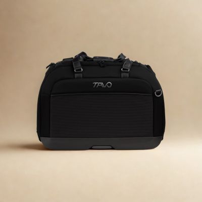 Tavo Pets Hendrick - Lemmikin ISOFIX turvaistuin ja kantolaukku, Onyx