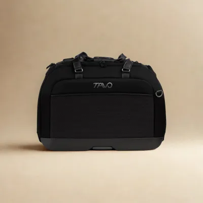 Tavo Pets Hendrick - Lemmikin ISOFIX turvaistuin ja kantolaukku, Onyx