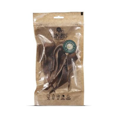 Mr.Bones Kuivattu 100% Iberikon possun korvan suikaleet koiralle