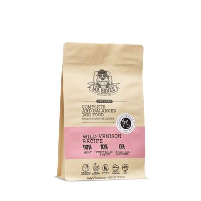 Mr.Bones Dry BARF villi peura – viljaton täysravinto koirille, 1 kg