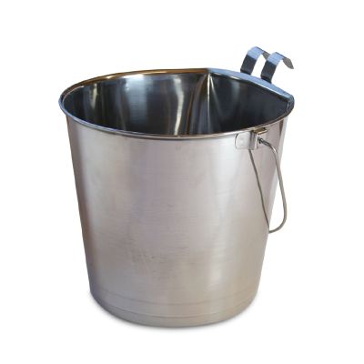 VIPStore Metallinen Sanko Litteällä Takaseinällä, 1L