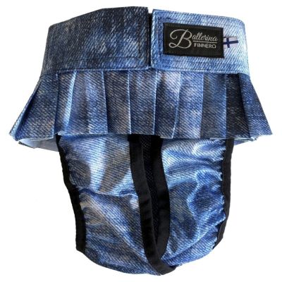 FinNero Ballerina Juoksuhousut, L / Denim