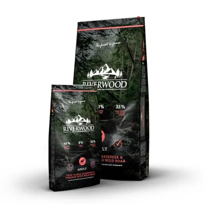 Riverwood Adult Poro, Peura ja Villisika - Eri kokoja, 12 kg, kuva 1 / 1
