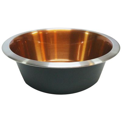 Brava Koiran metallikuppi -kupari & musta, 2.7L