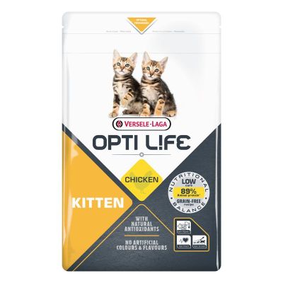 Opti Life Cat Kitten, Kana - Viljaton 1kg