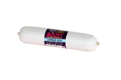 BOOST lihaisa koiranmakkara - Lammas, 400g
