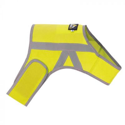 Kivalo Kaamos Koiran Huomioliivi, L / Keltainen