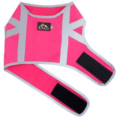 Kivalo Kaamos Koiran Huomioliivi, XXXL / Pinkki