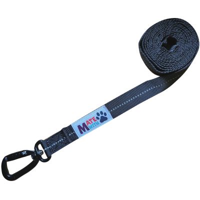 Nylon liina 2m Musta Mate With Paws
