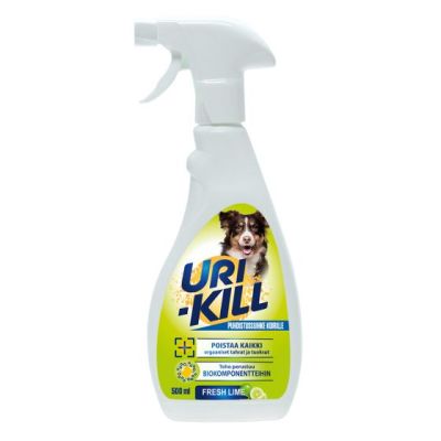 Uri-Kill Puhdistussuihke Koirille 500ml - Fresh Lime