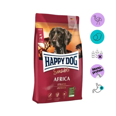 Happy Dog Sensible Africa - Viljaton, 12.5 kg, kuva 1 / 1
