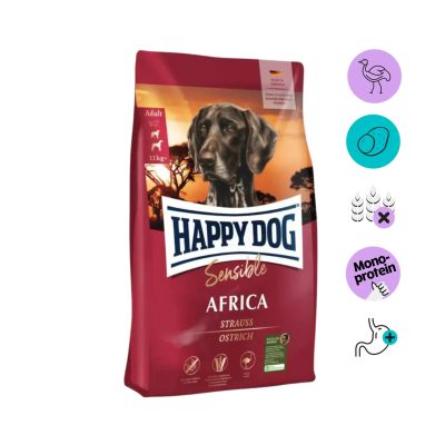 Happy Dog Sensible Africa - Viljaton, 4 kg