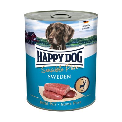Happy Dog Sensible Pur Sweden - Riista, 800 g