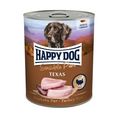 Happy Dog Sensible Pur Texas - Kalkkuna, 800 g