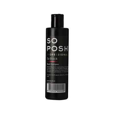 So Posh So Black Shampoo - Eri kokoja, 250 ml