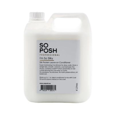 So Posh I'm So Silky Leave-On Conditioner - Eri kokoja, 4 L