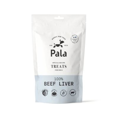 Pala Petfoods Pala Treats 100% Beef Liver 100g naudan maksa