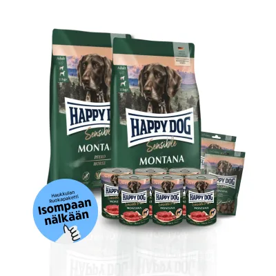 Happy Dog Sensible Montana - Tassuväen Megapaketti, kuva 1 / 1