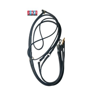 Nahkainen Koulutus- / kolmipistetalutin - Jokke Pet Lappo, Messinkilukko