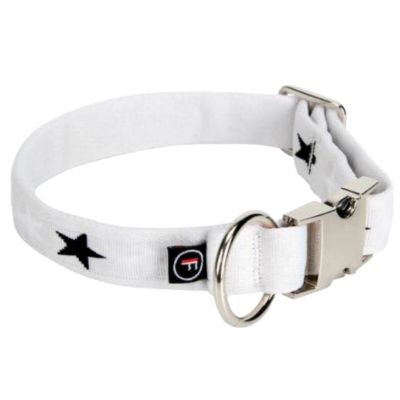 Finnero Bambino pehmeä kaulapanta koiralle, Harmony Grey / M - 2 cm