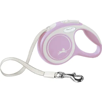 Flexi New Comfort Tape XS, 3 m / max. 12 kg, Roosa, kuva 1 / 1