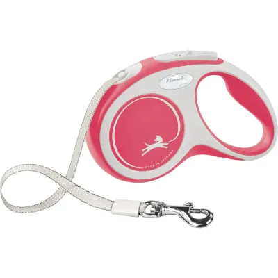 Flexi New Comfort Tape S, 5 m / max. 15 kg, Punainen, kuva 1 / 1