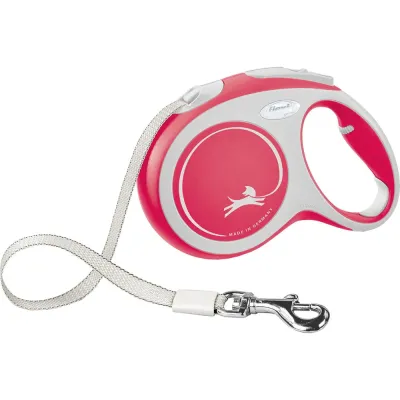Flexi New Comfort Tape L, 5 m / max. 60 kg, Punainen, kuva 1 / 1
