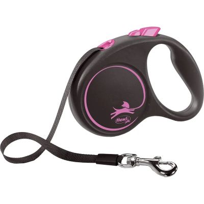 Flexi Black Design Tape S, 5 m / max. 15 kg, Pinkki