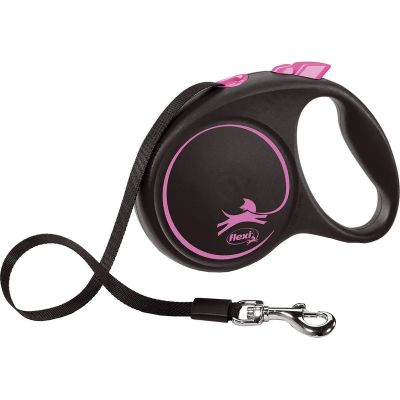 Flexi Black Design Tape M, 5 m / max. 25 kg, Pinkki