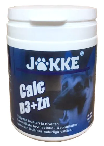 Jakke Calc D3+Zn - Eri kokoja, 150g, kuva 1 / 1