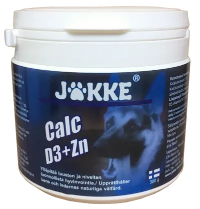 Jakke Calc D3+Zn - Eri kokoja, 300g, kuva 1 / 1