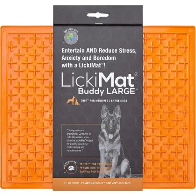 LickiMat Buddy XL Aktivointimatto, Oranssi