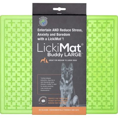 LickiMat Buddy XL Aktivointimatto, Vihreä