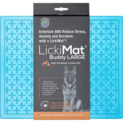 LickiMat Buddy XL Aktivointimatto, Vaaleansininen