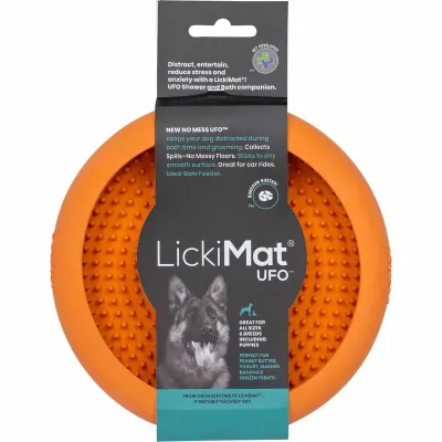 LickiMat Ufo Aktivointikulho, Oranssi