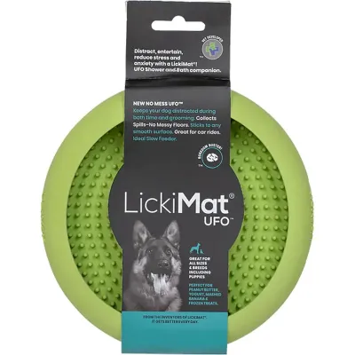 LickiMat Ufo Aktivointikulho, Vihreä