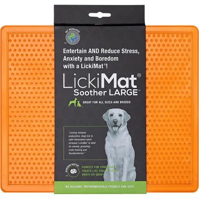 LickiMat Soother XL Aktivointimatto, Oranssi