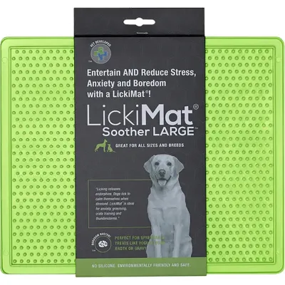 LickiMat Soother XL Aktivointimatto, Vihreä