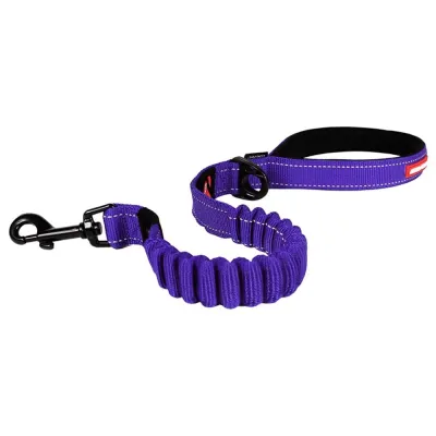 Ezydog Talutushihna, Zero Shock - Eri värejä, Liila 64cm