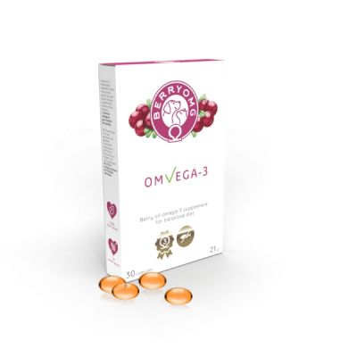 BERRYOMG® - OMvEGA-3, 30 kapselia