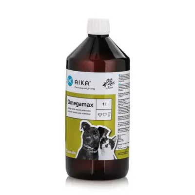 AIKA Omegamax Lohiöljy - Eri kokoja, 1 L