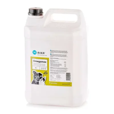 AIKA Omegamax Lohiöljy - Eri kokoja, 5 L