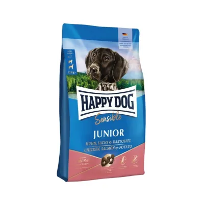 Happy Dog Sensible Junior - Kana, Lohi & Peruna, 10 kg, kuva 1 / 1