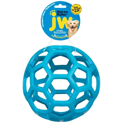 JW Hole-ee Roller Kumiverkkopallo - Eri kokoja, L Ø 15cm