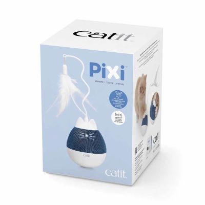 Catit Pixi Spinner - Eri värejä, Valkoinen & Sininen