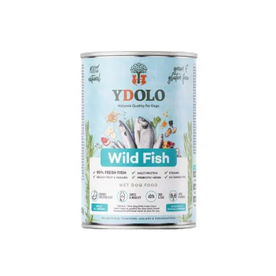 YDOLO Healthy & Pure Wild Fish - Märkäruoka 400g, kuva 1 / 1