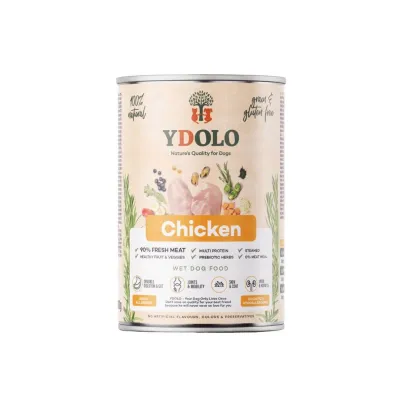 YDOLO Healthy & Pure Chicken - Märkäruoka 400g, kuva 1 / 1