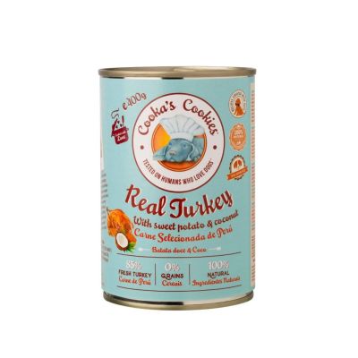 Cooka's Cookies Aito Kalkkuna - Luonnollinen Märkäruoka