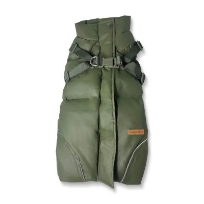 Puppy Bohéme Talvitakki Valjailla - Forest Green, 4